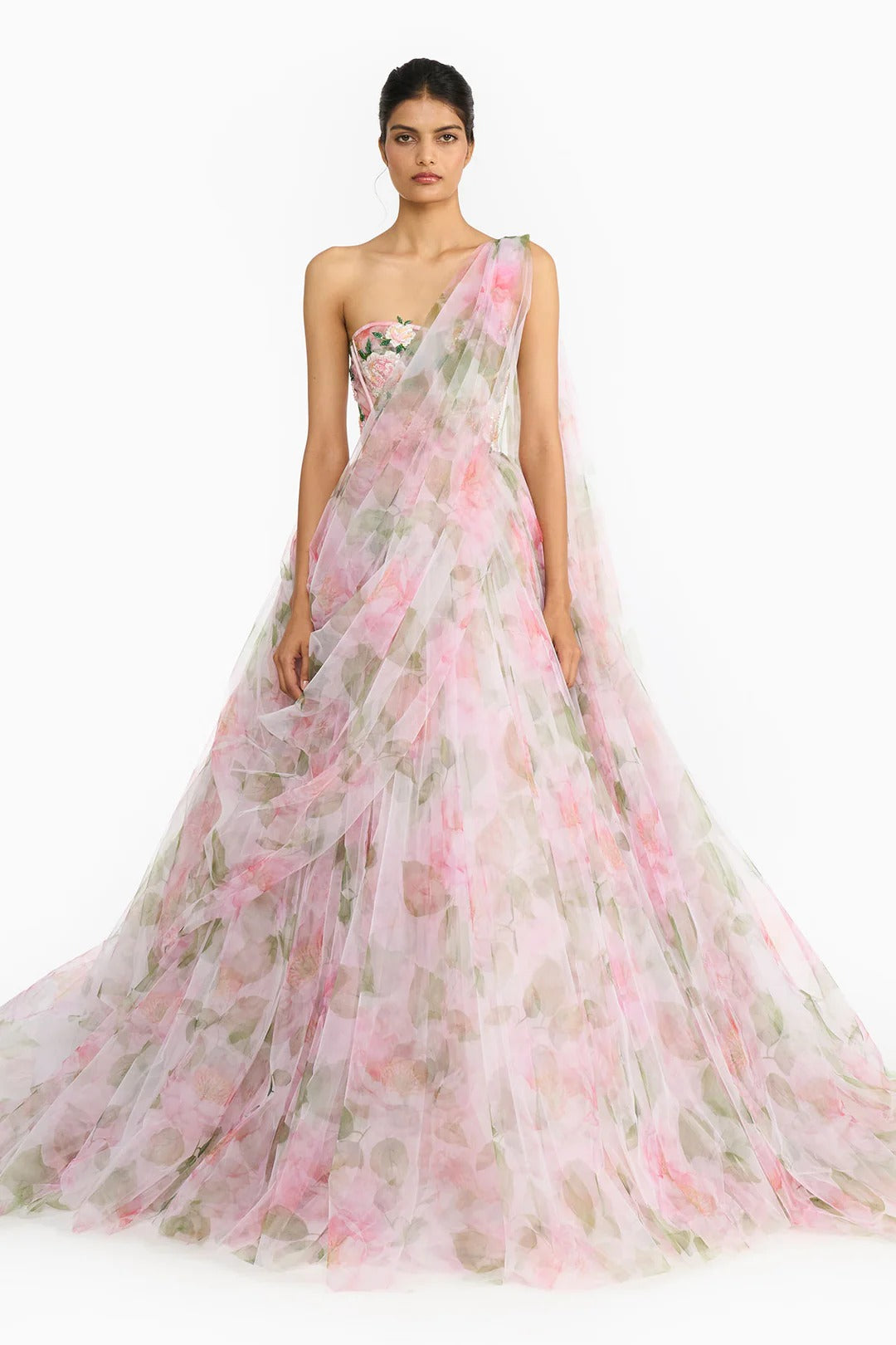 Pink Indian Rose Gown