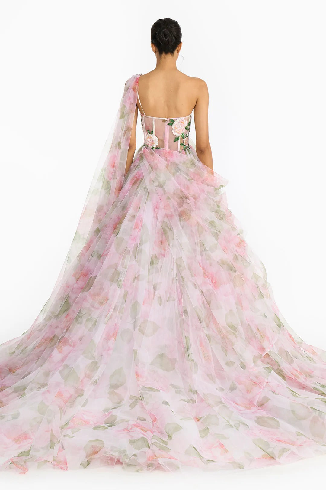 Pink Indian Rose Gown