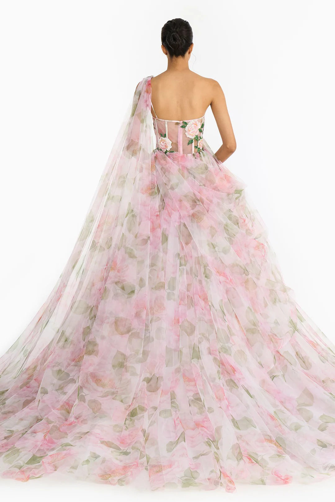 Pink Indian Rose Gown