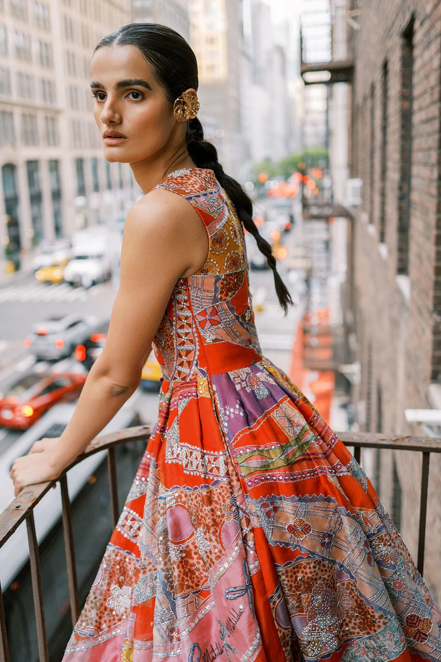 Medisette Organza Gown