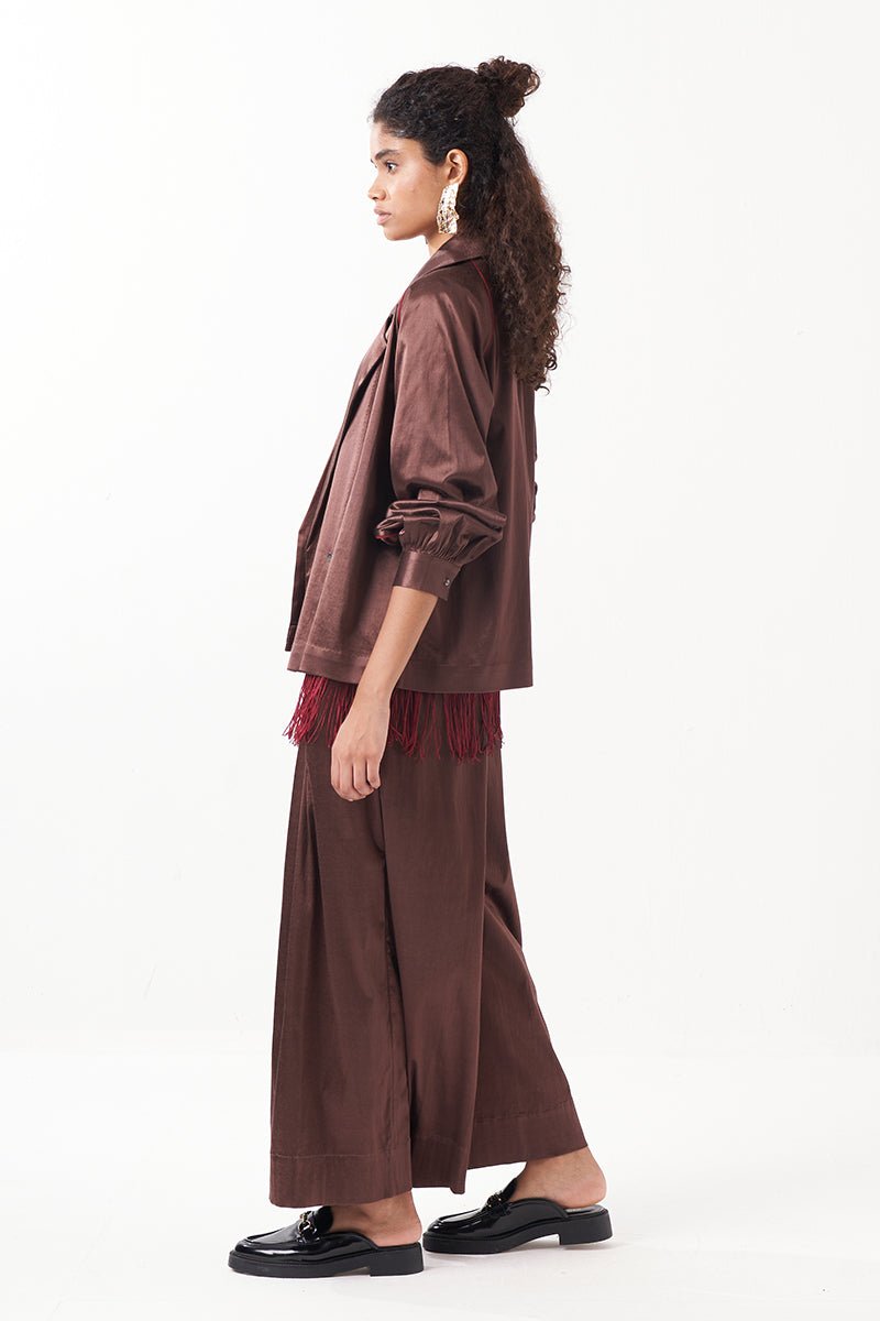 Inverted Box Pleat Bottom