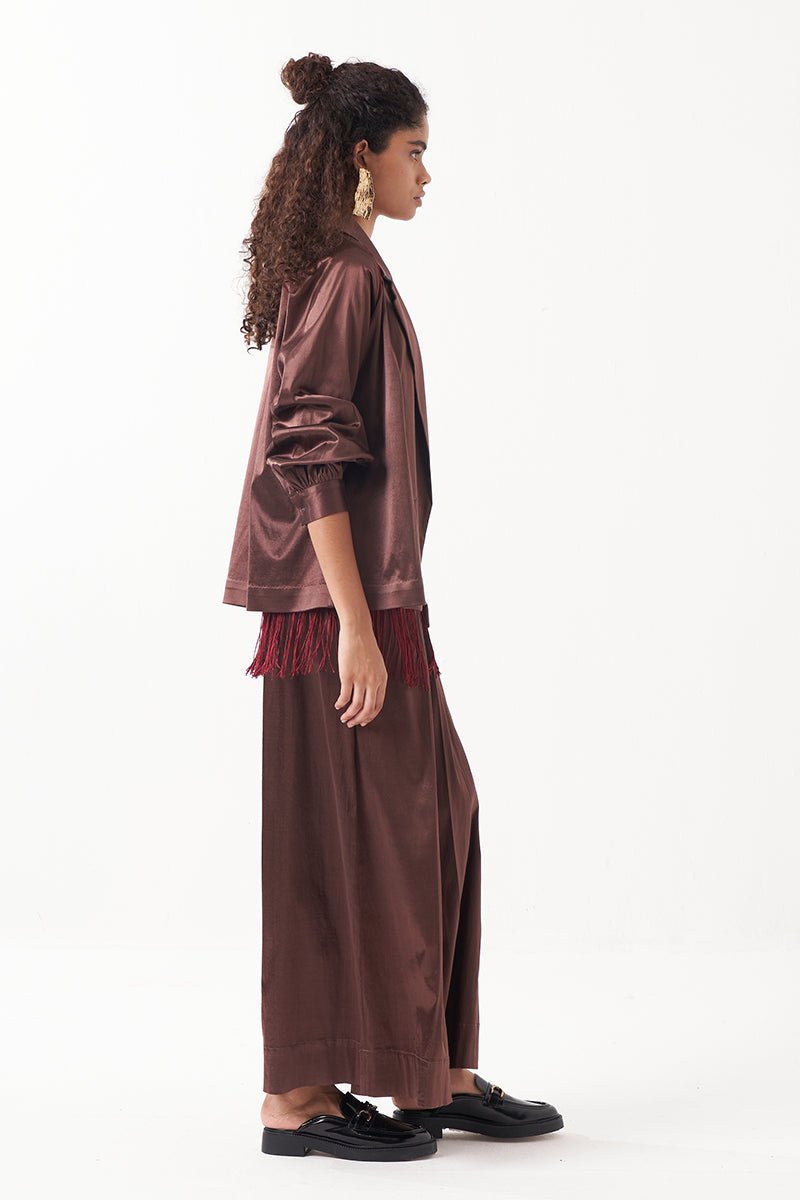 Inverted Box Pleat Bottom