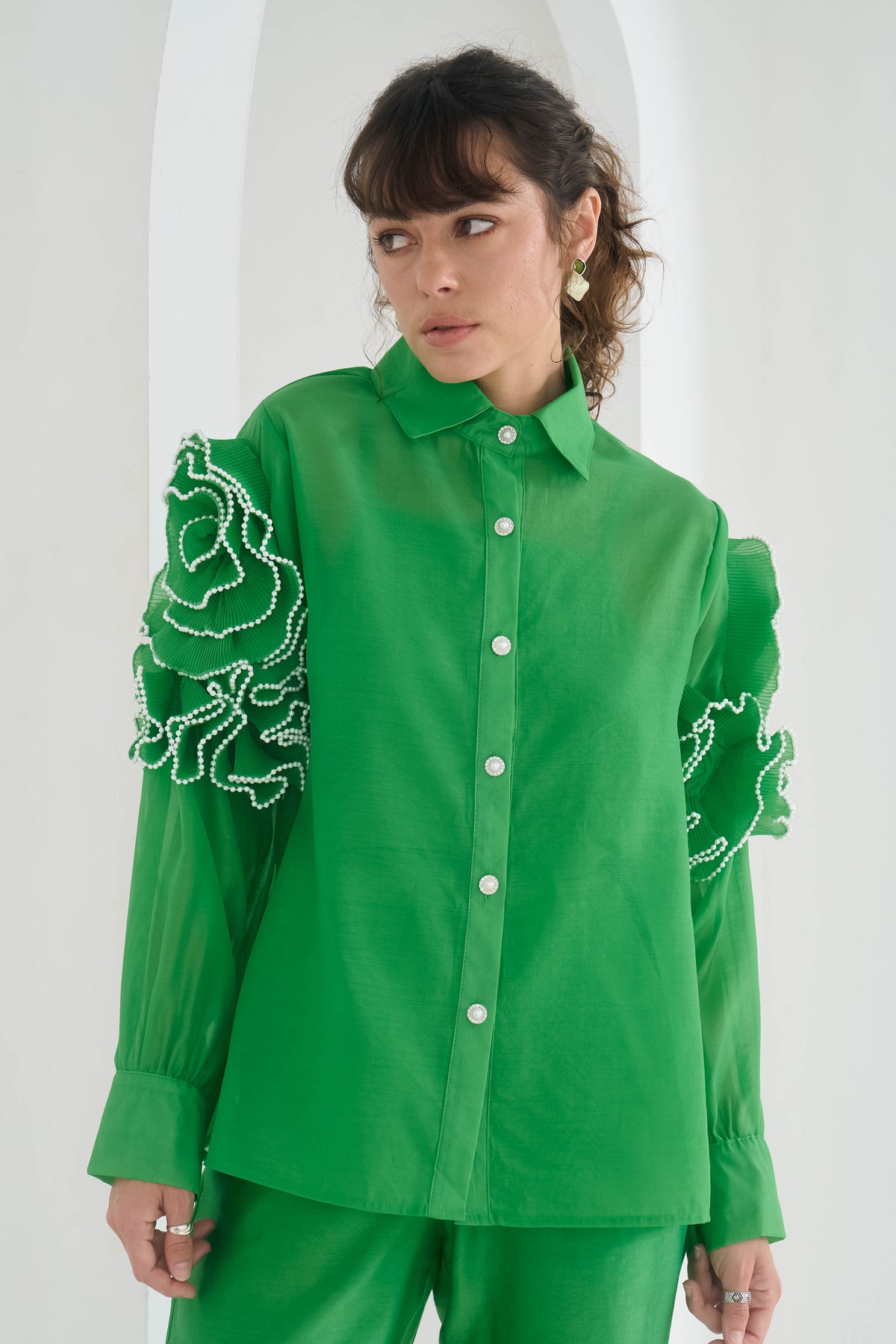 Green Lynna Shirt