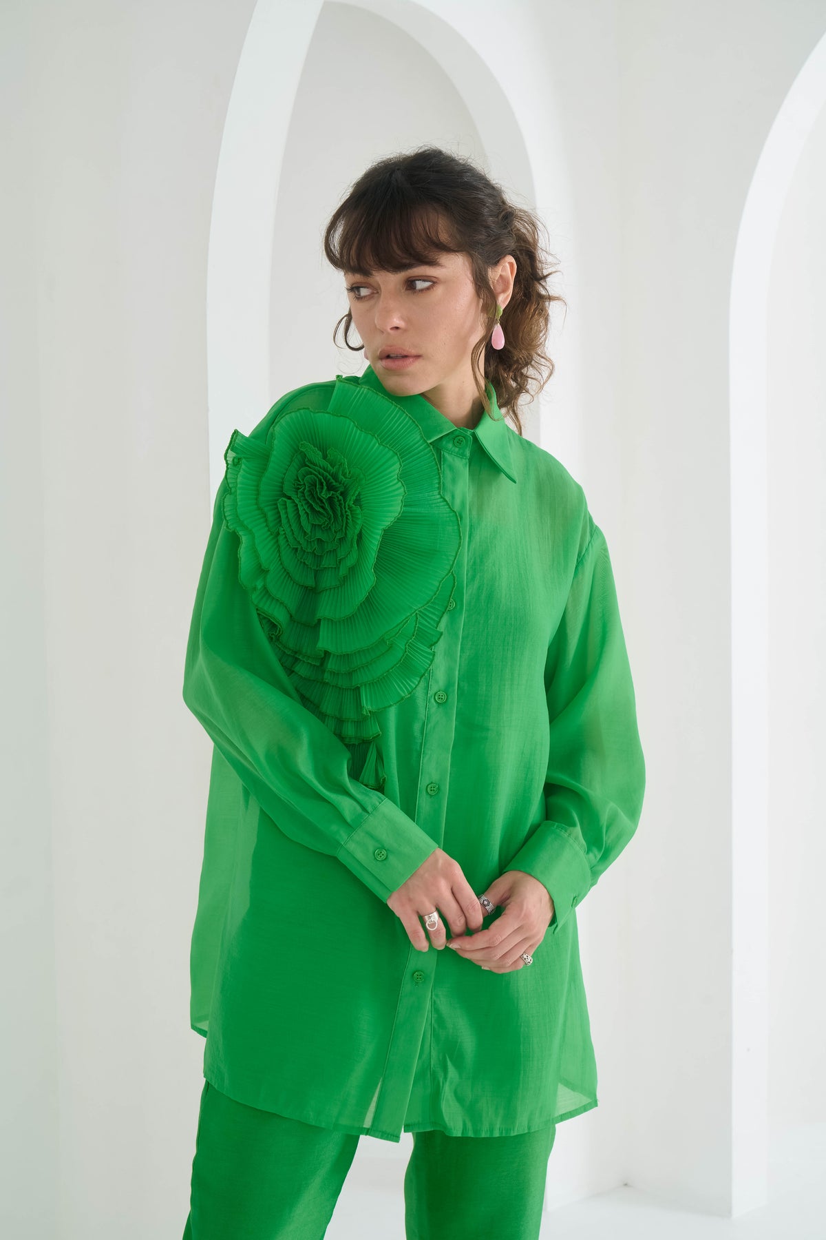 Green Yasmin Shirt