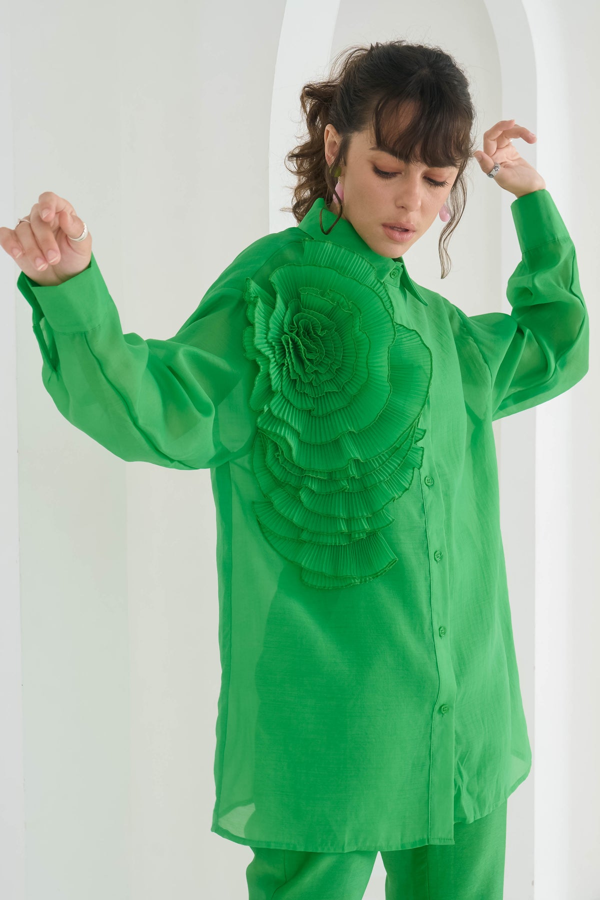 Green Yasmin Shirt
