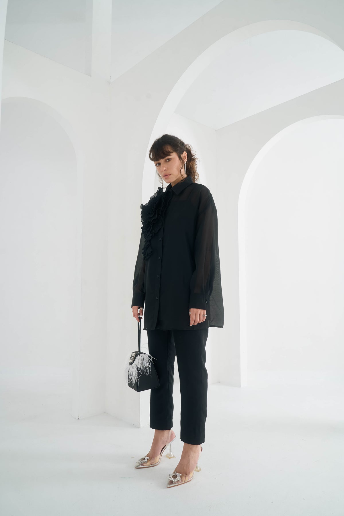 Black Yasmin Shirt