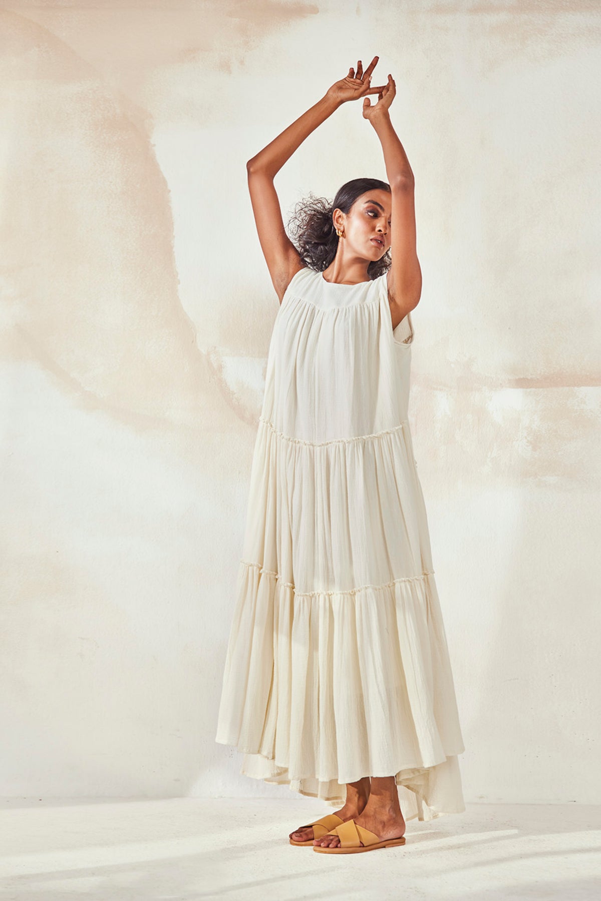White lily bouque maxi