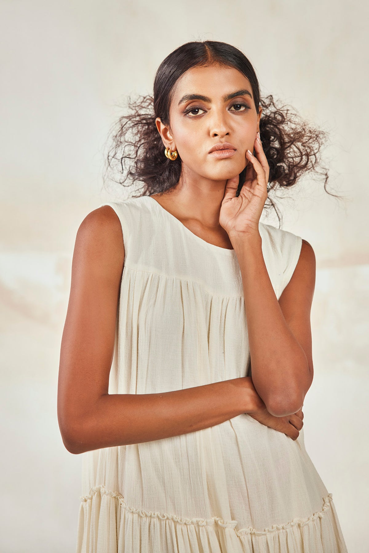 White lily bouque maxi