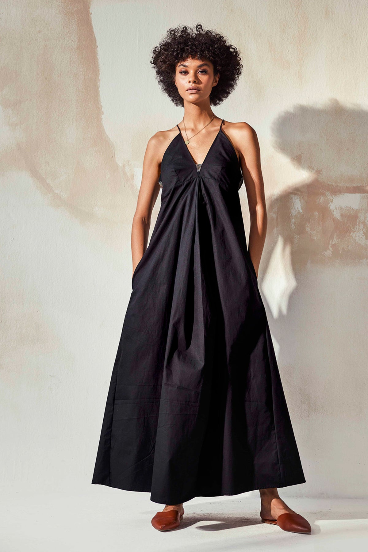 Black sand castle maxi