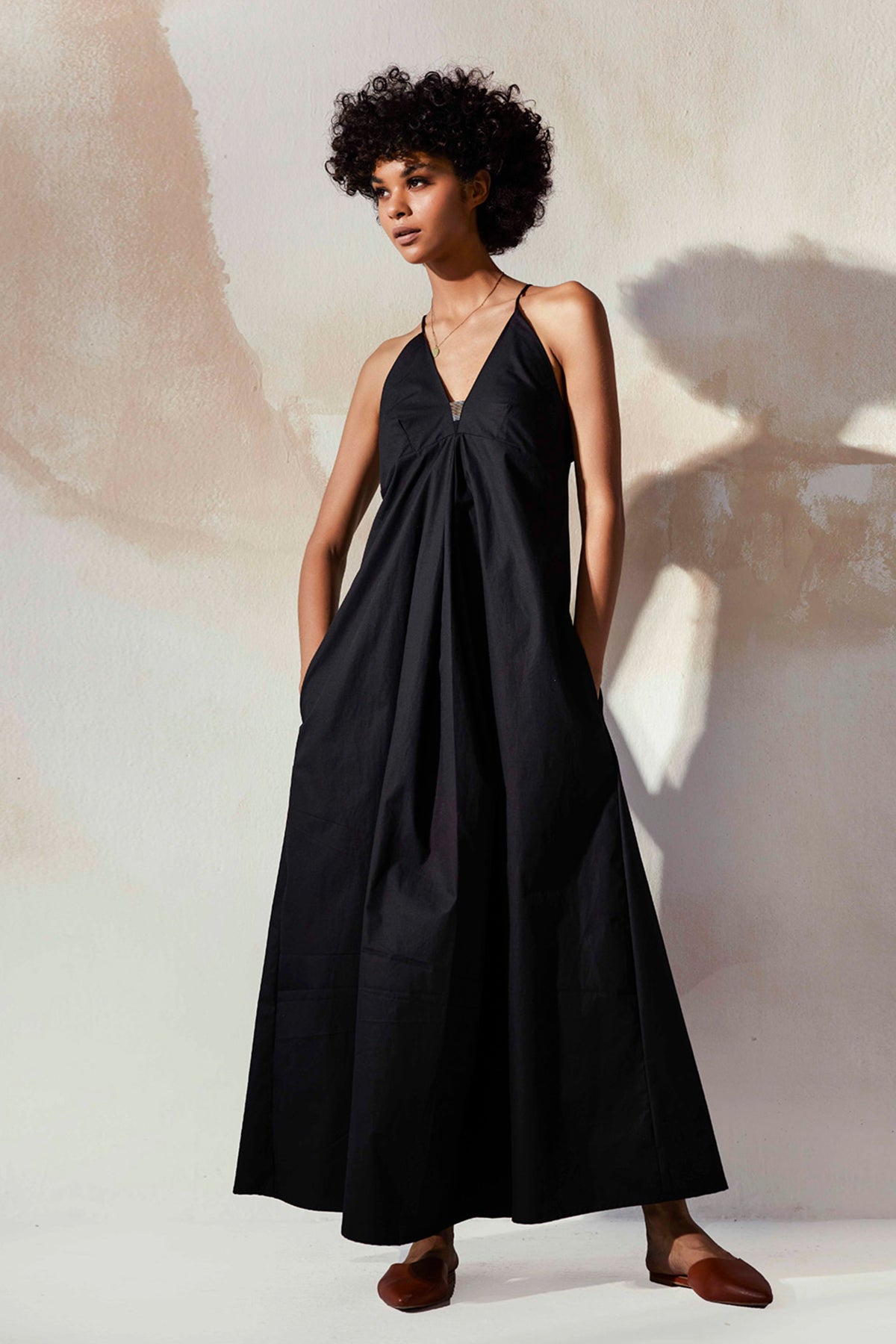 Black sand castle maxi