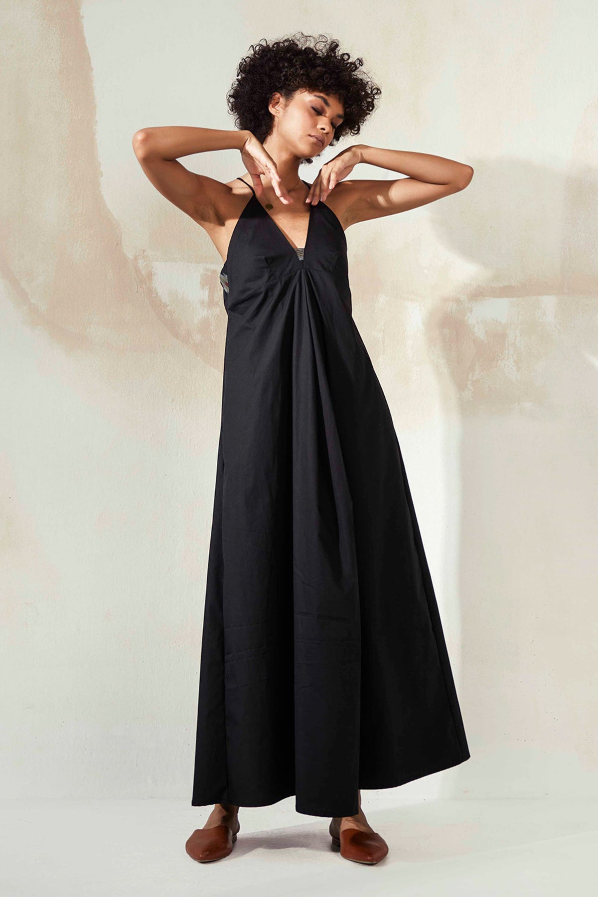 Black sand castle maxi