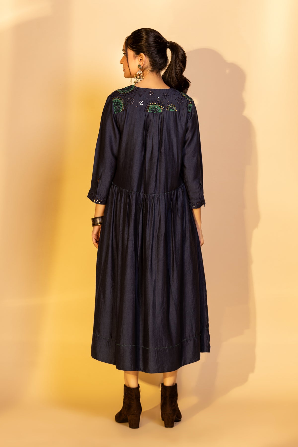 Azurite Blue Elayne Dress