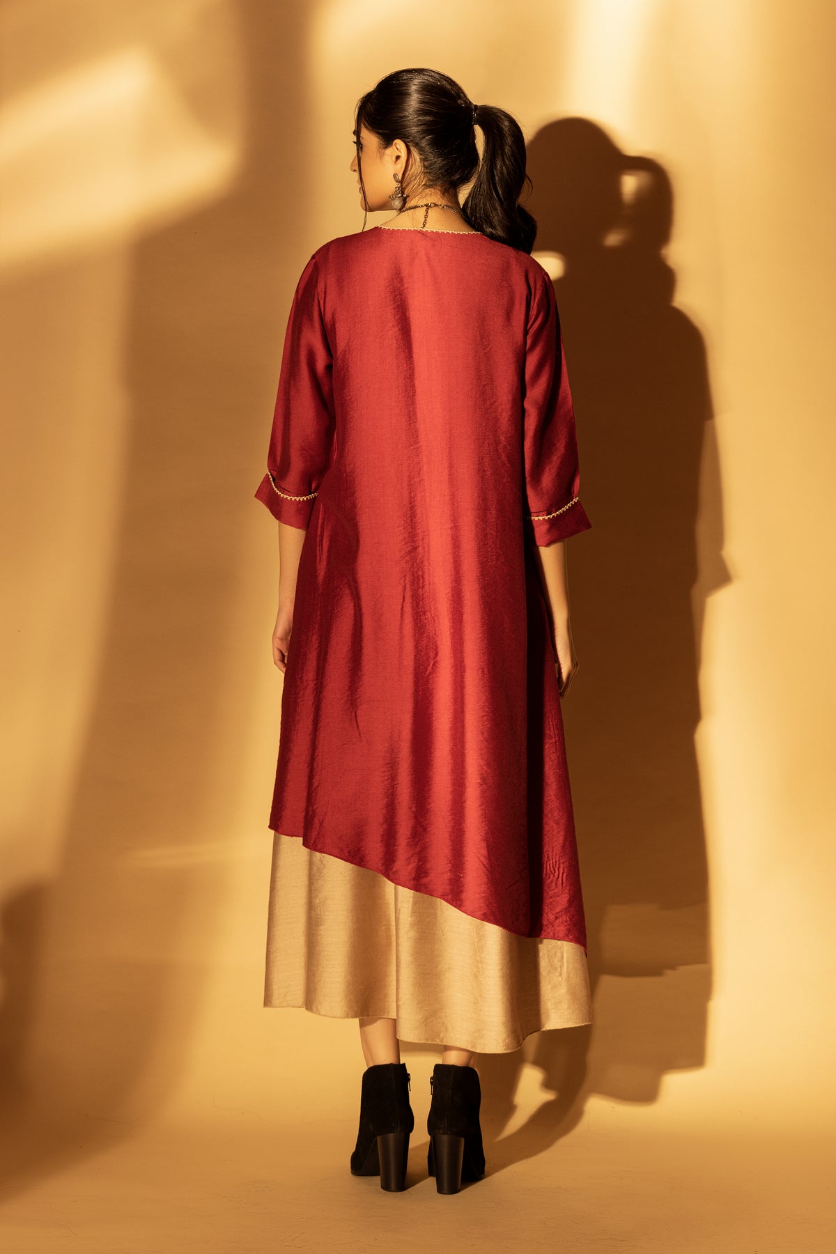 Ruby Red Noori Dress