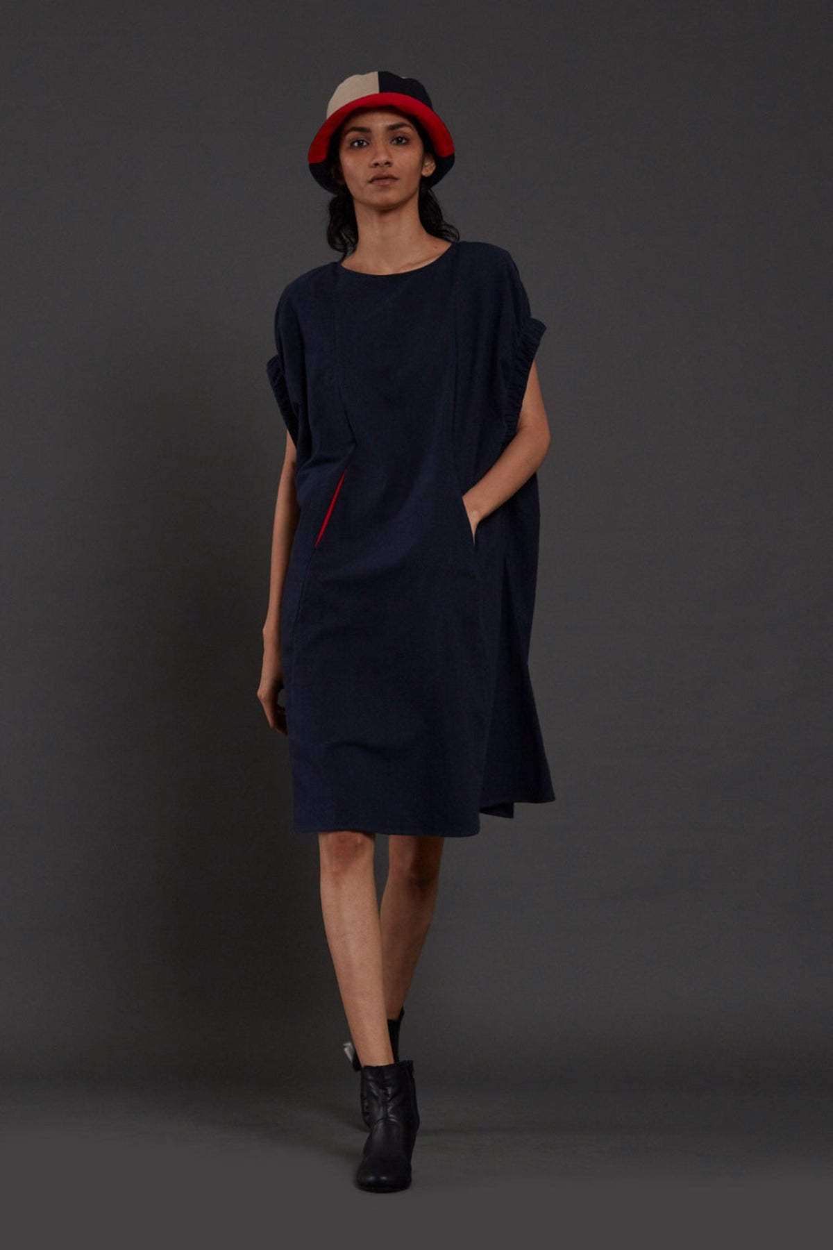 Blue Pocket Dress