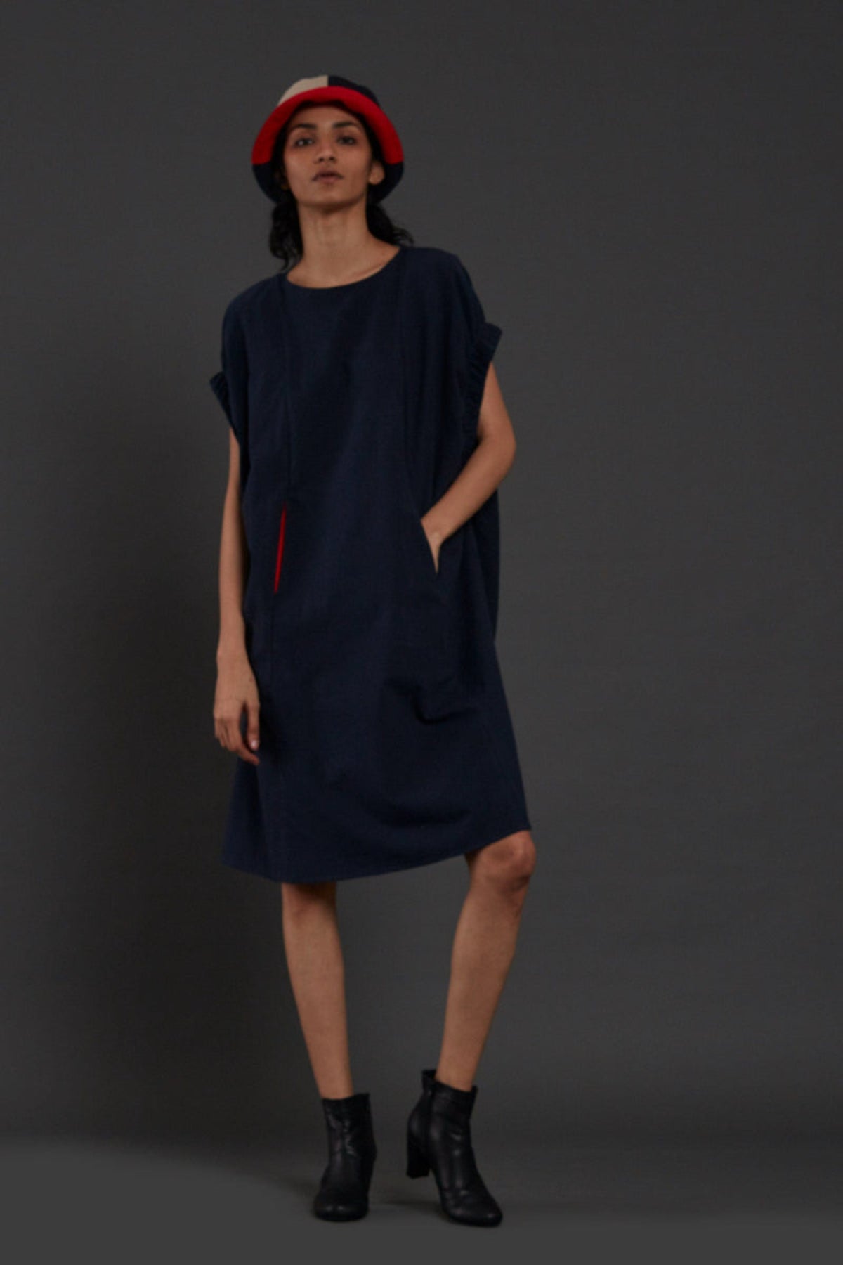 Blue Pocket Dress