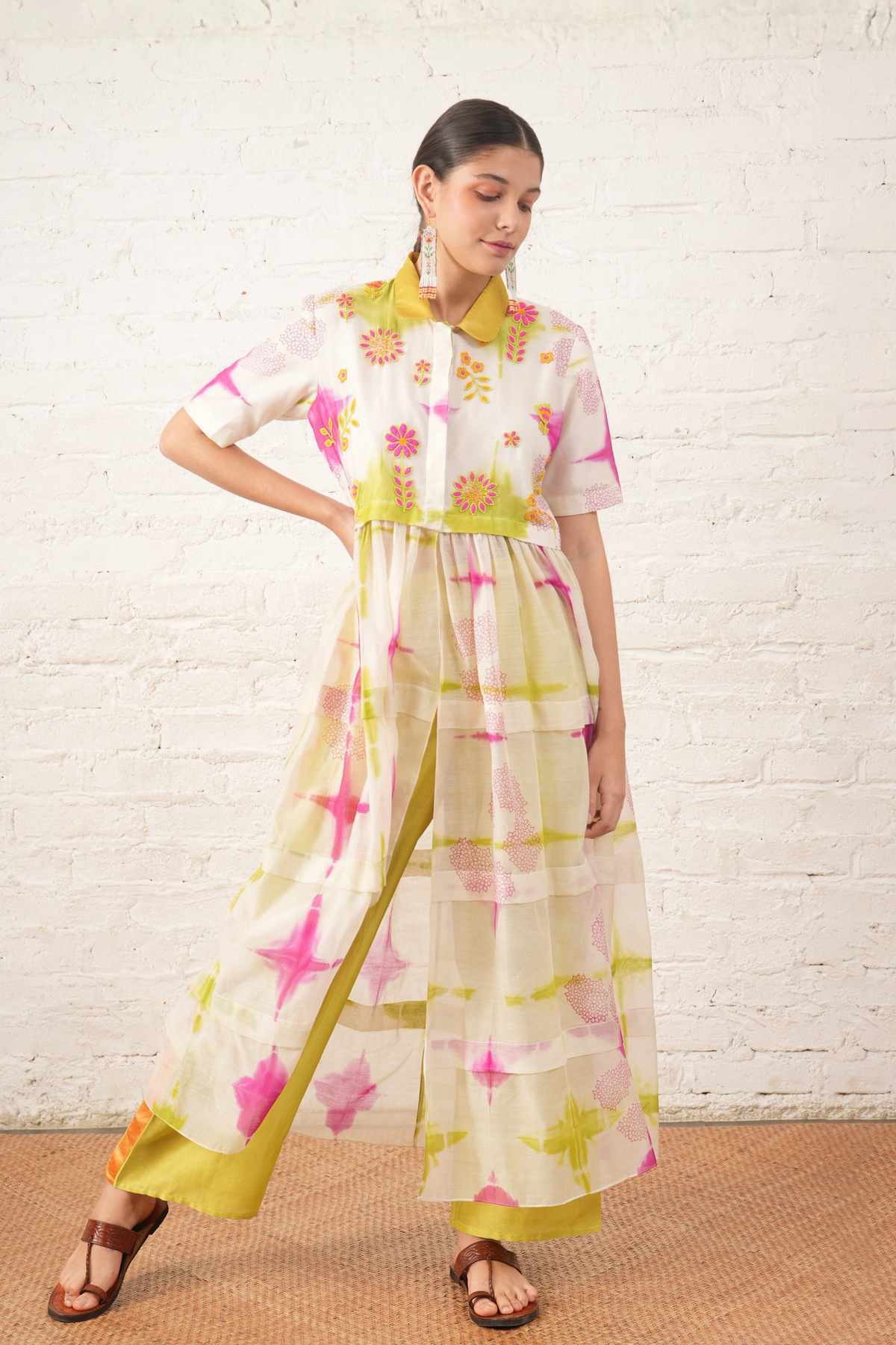 Clamping Lime Jacket Set