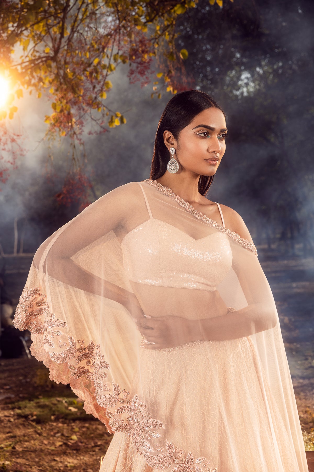 Peach Cape Set