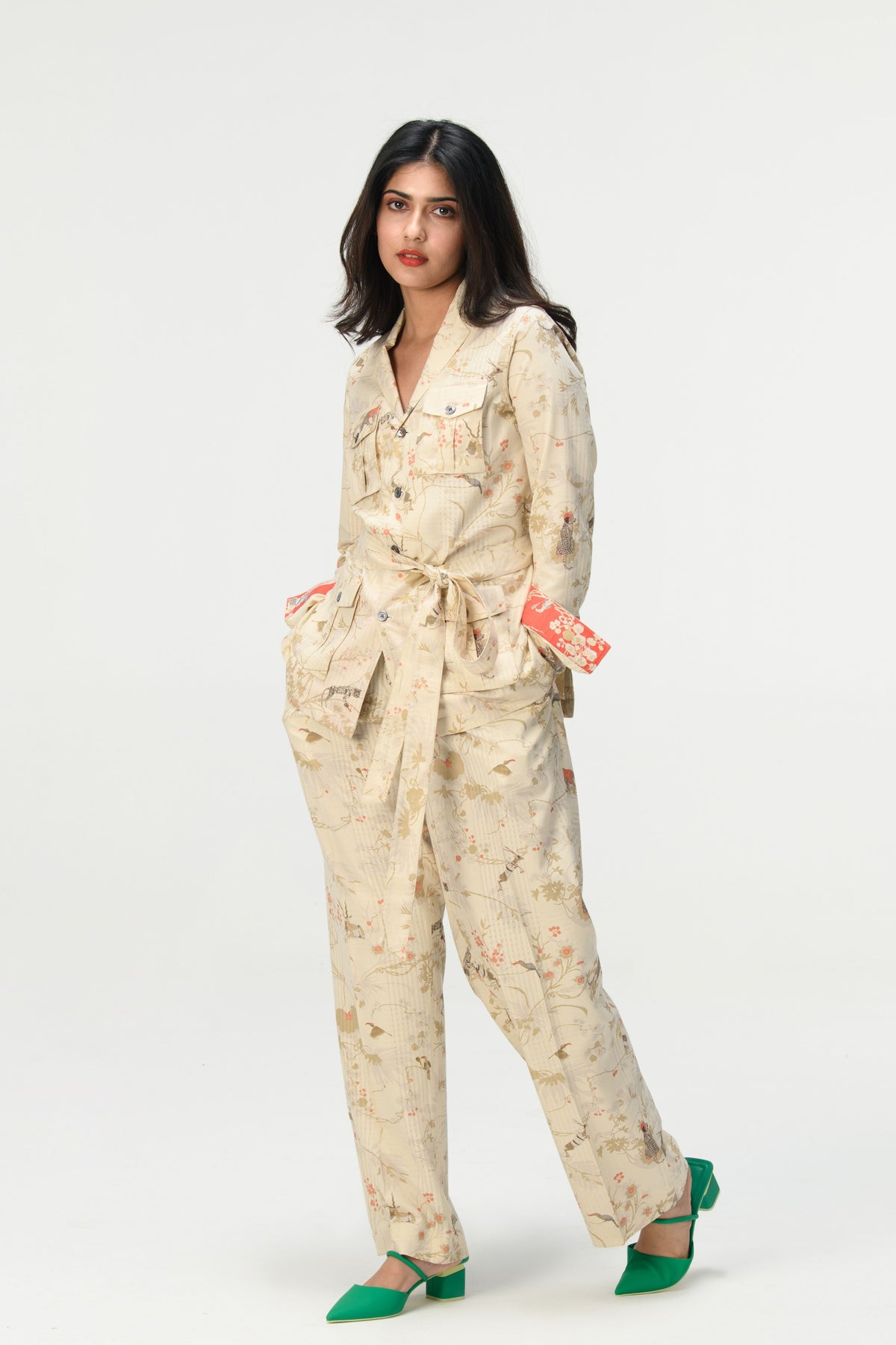 Single Pleated Trousers