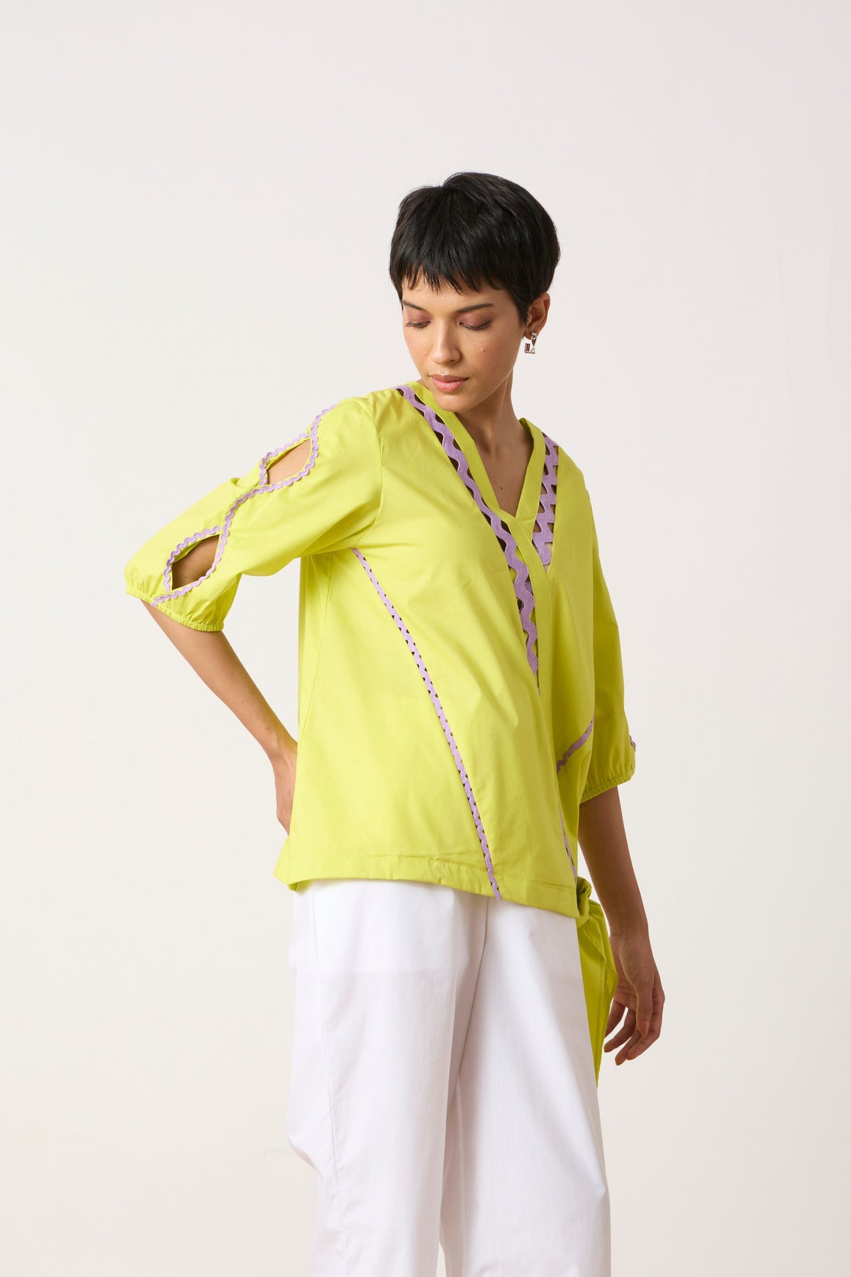 Riva Sulphur Lime Top