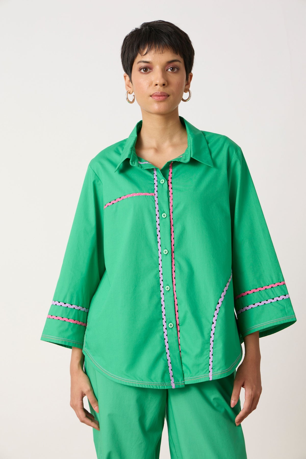 Louisa Island Green Shirt