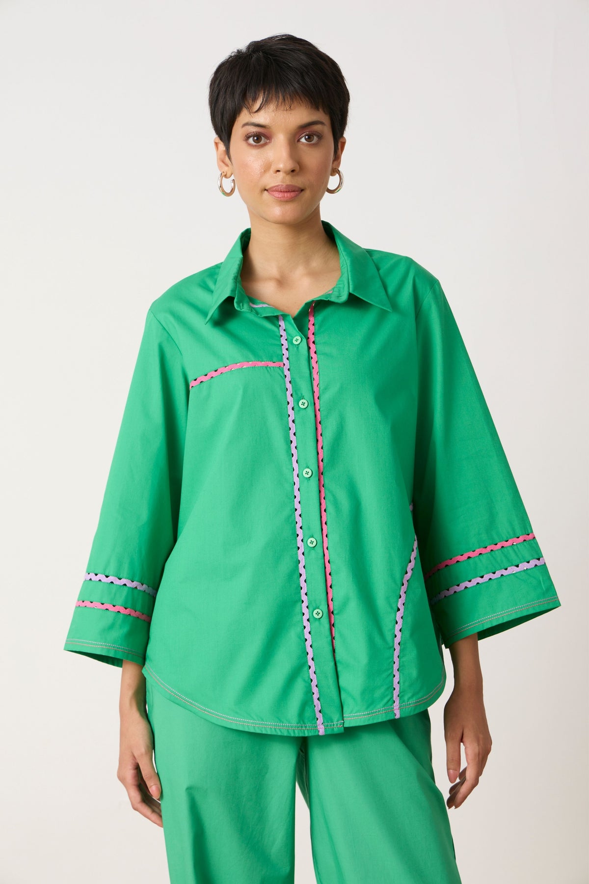 Louisa Island Green Shirt