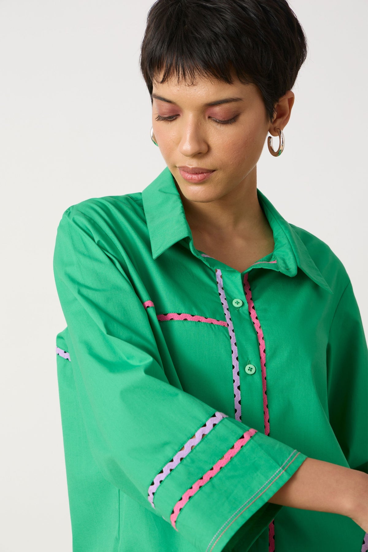 Louisa Island Green Shirt