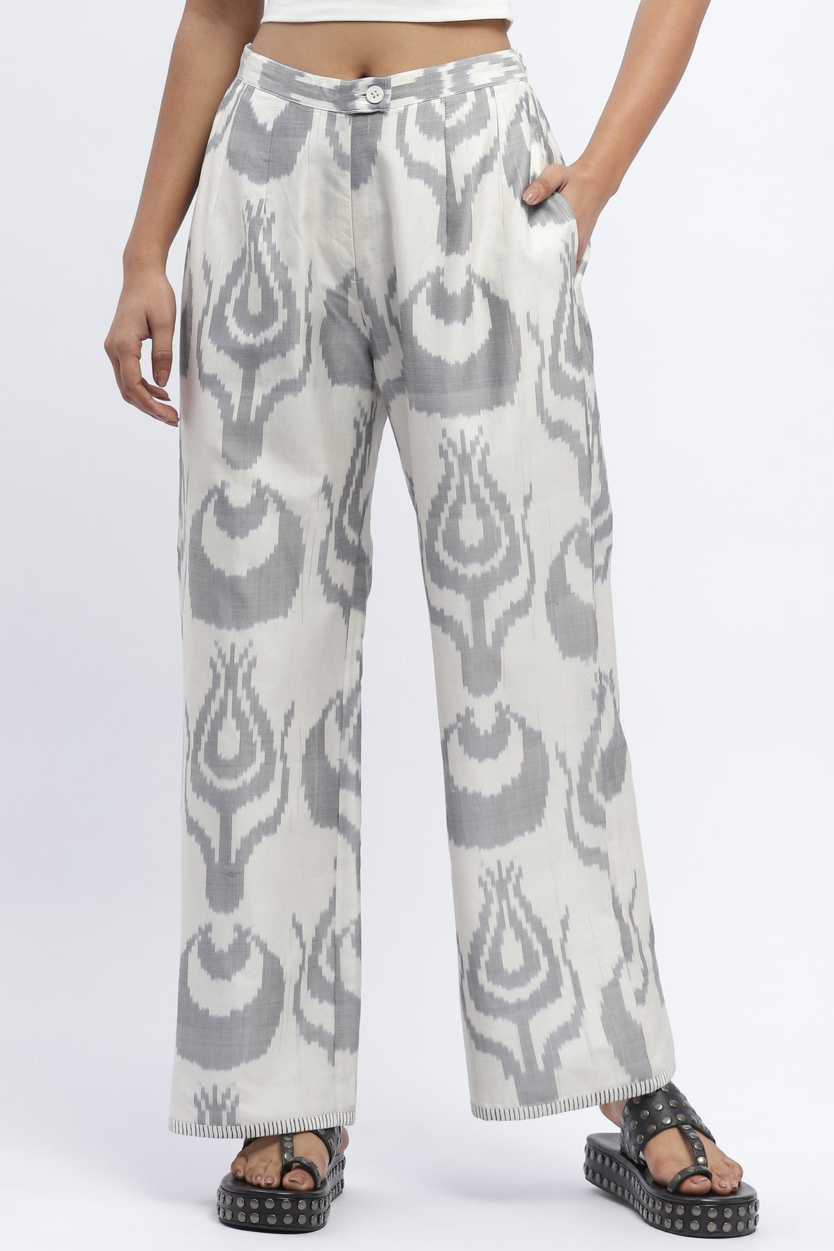 Ikat Ottoman Tulip Trouser