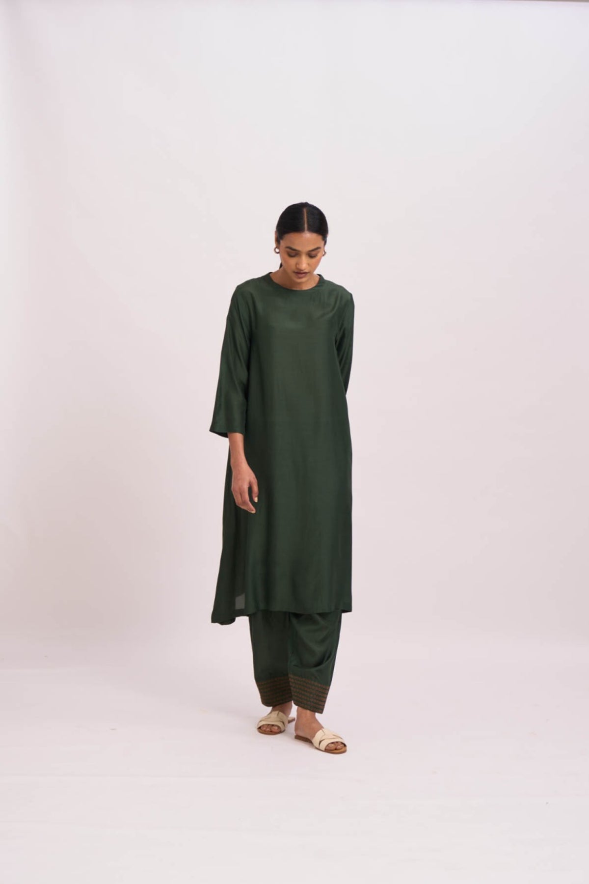 Pocket style kurta set