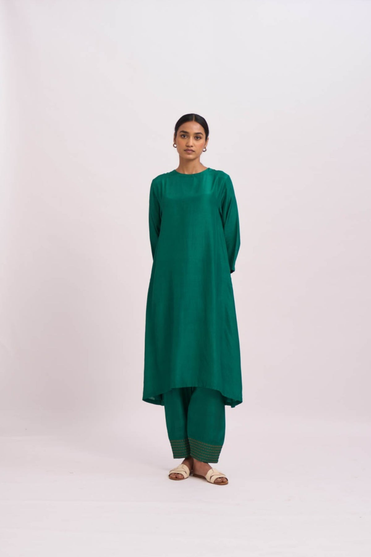Ishani turquoise kurta with pants