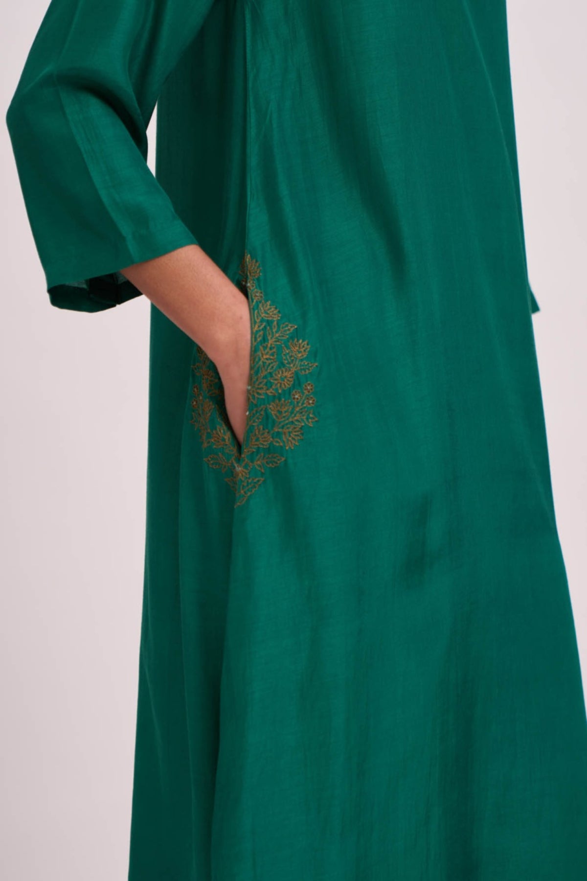 Ishani turquoise kurta with pants