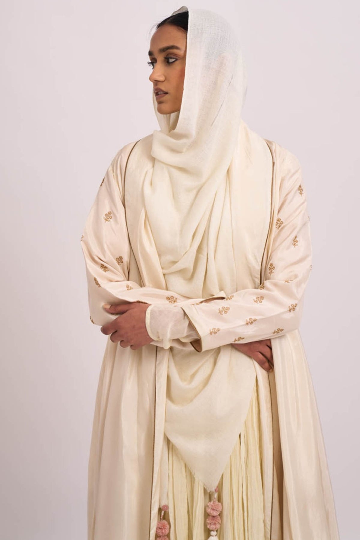 Ivory shawl