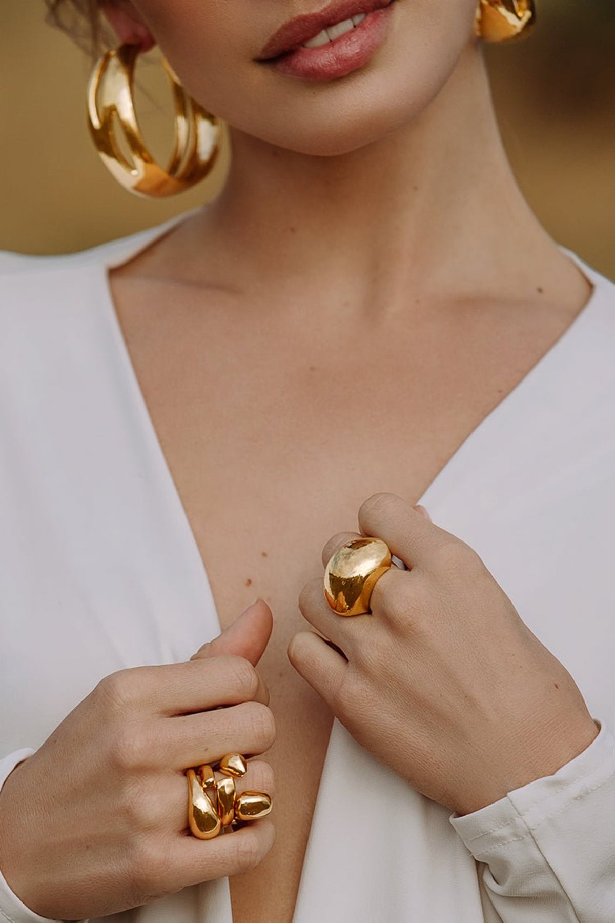 Stackable Pebble Rings