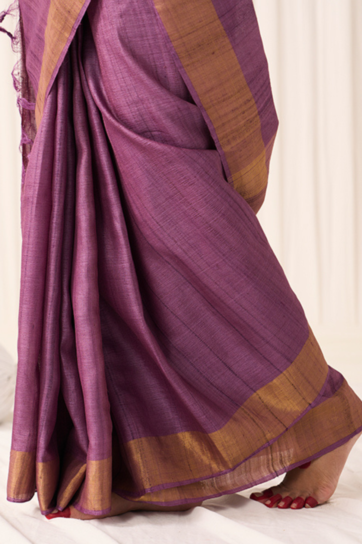 Purple Sandhya Saree