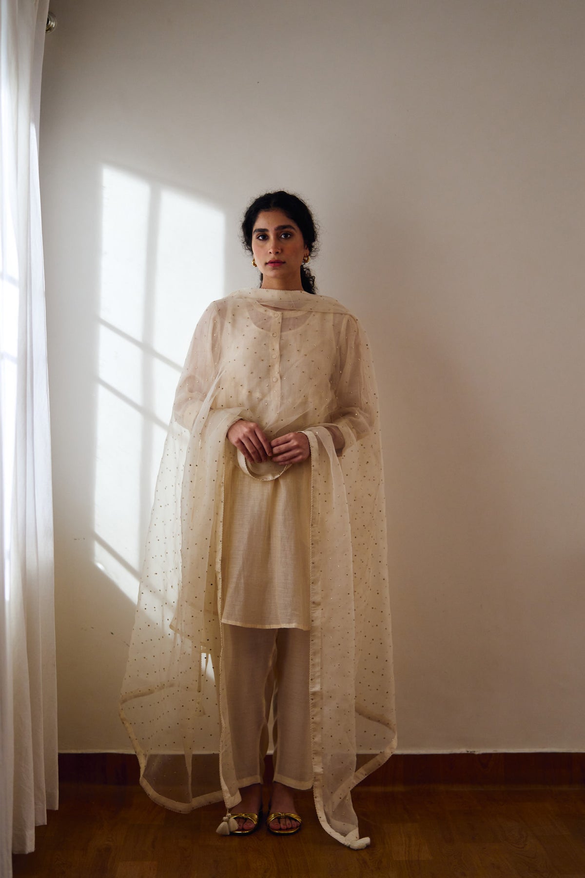 Ava Organza Tara Dupatta