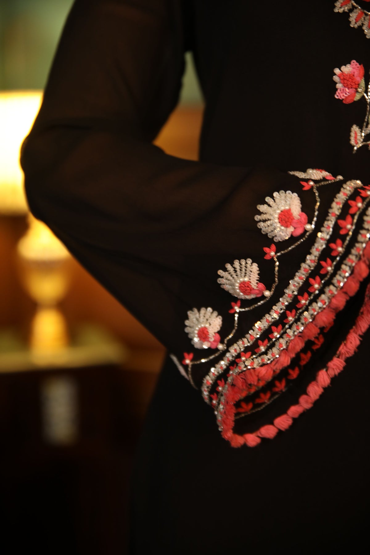 Black kurta set