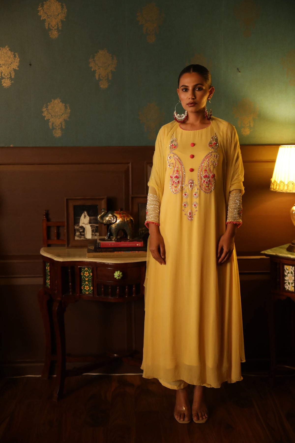 Sunshine yellow kurta set