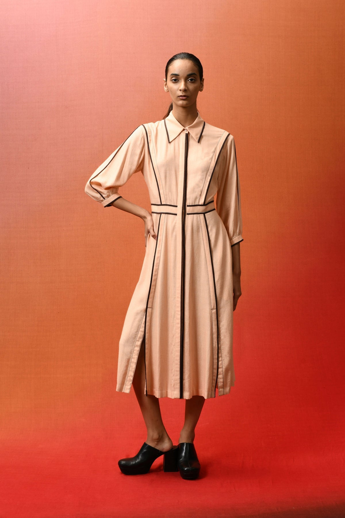 A-line Shirt Dress